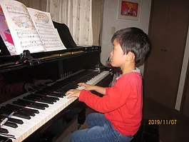 ピアノ教室の生徒さん